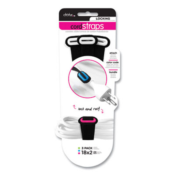 Locking Cord Strap, Black