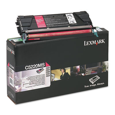 C5220Ms Return Program Toner, 3,000 Page-Yield, Magenta