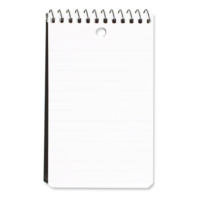 Wirebound Memo Pad, Randomly Assorted Cover Colors, Medium/College Rule, (60) White 3 x 5 Sheets