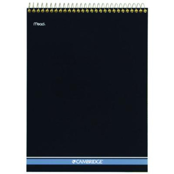 Stiff-Back Wire Bound Notepad, Canary/Blue Cover, Wide/Legal Rule, (70) Canary Yellow 8.5 x 11 Sheets