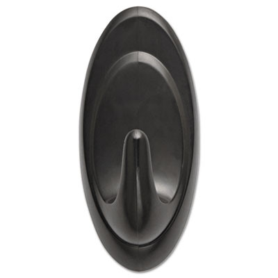 All Weather Hooks And Strips, Medium, Plastic, Slate, 3 Lb Capacity, 2 Hooks And 4 Strips/Pack