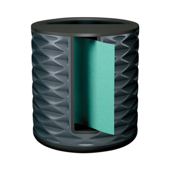 Vertical Pop-Up Note Dispenser, For 3 x 3 Pads, Black