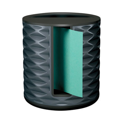 Vertical Pop-Up Note Dispenser, For 3 x 3 Pads, Black