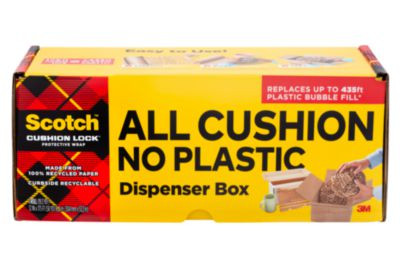 Cushion Lock Protective Wrap, 12" x 150 Ft, Brown