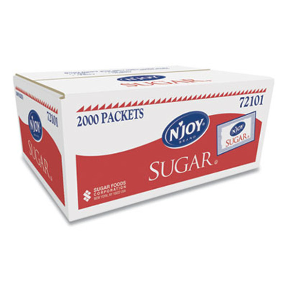 Sugar Packets, 0.1 Oz, 2,000 Packets/Box