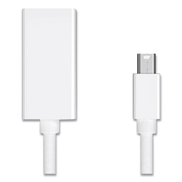 Mini Displayport To Hdmi Adapter, 6", White