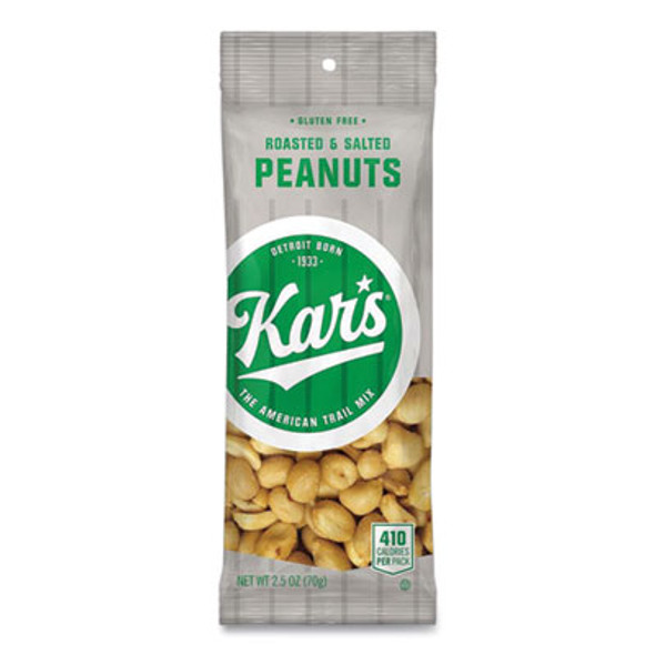 Peanuts, Salted, 2.5 Oz Packet, 12/Box