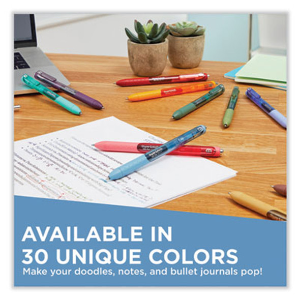 Inkjoy Gel Pen, Retractable, Medium 0.7 Mm, Assorted Ink And Barrel Colors, 36/Pack