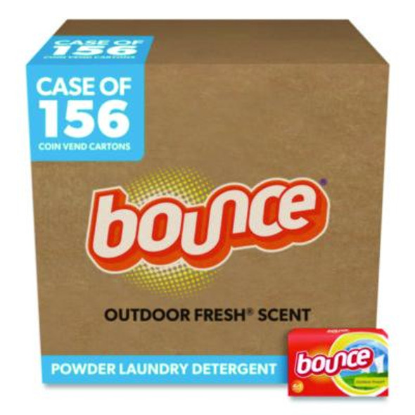 Fabric Softener Sheets, Coin Vend, Outdoor Fresh, 2/Box, 156 Boxes/Carton