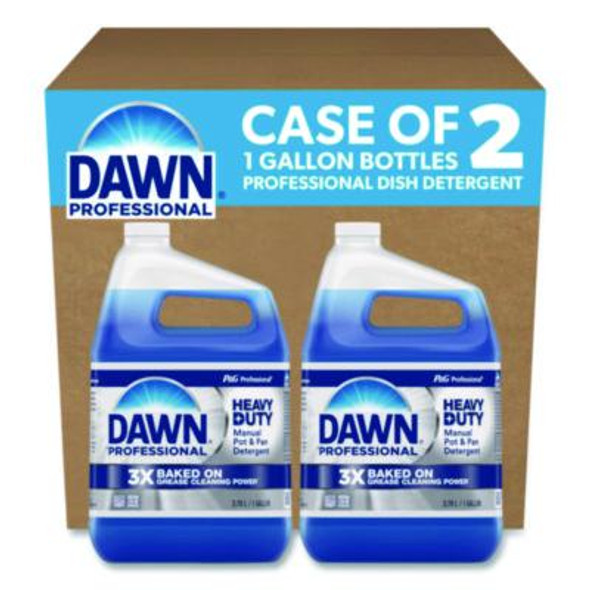 Heavy-Duty Manual Pot/Pan Dish Detergent, Original Scent, 1 Gal Bottle, 2/Carton