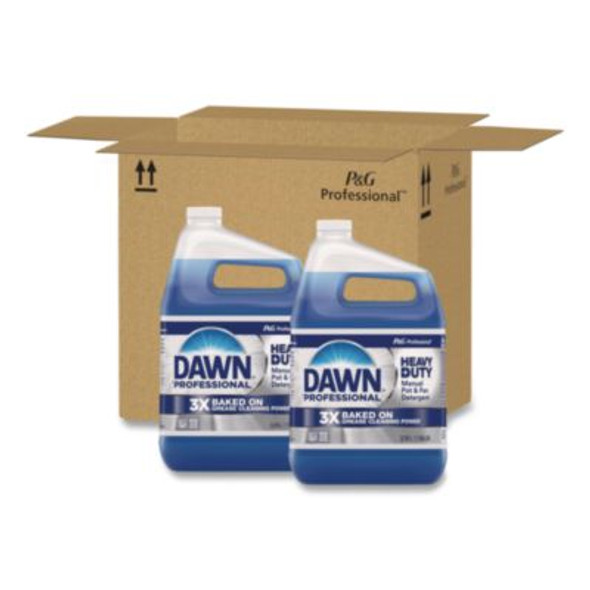 Heavy-Duty Manual Pot/Pan Dish Detergent, Original Scent, 1 Gal Bottle, 2/Carton