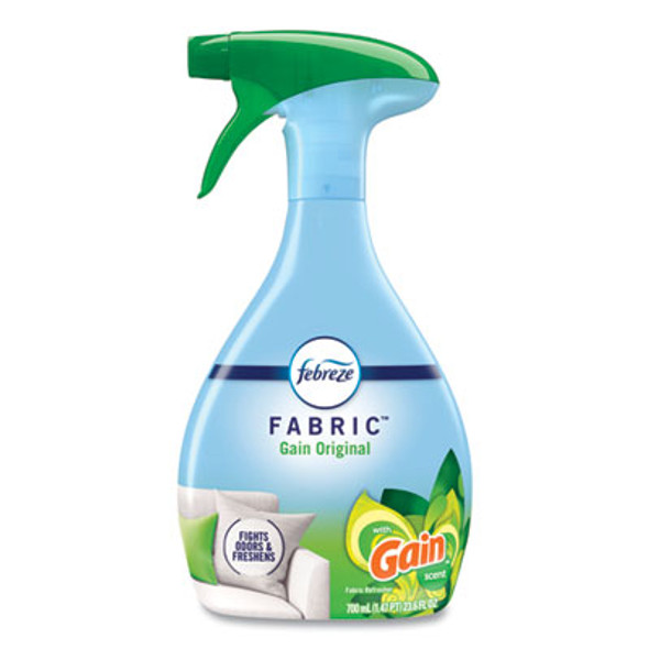 Fabric Refresher/Odor Eliminator, Gain Original, 23.6 Oz Spray Bottle, 4/Carton