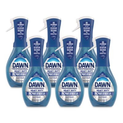 Heavy Duty Powerwash Commercial Dish Spray, Fresh Scent, 16 Oz, 6 Pack: 6 Starter Kits