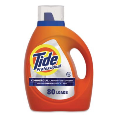 Commercial He Liquid Laundry Detergent, 105 Oz Pour Bottle, 4/Carton