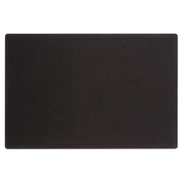 Oval Office Fabric Board, 48" x 36", Black Surface