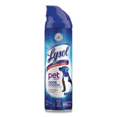 Disinfectant Spray Ii Pet Odor Eliminator, Fresh Scent, 15 Oz Aerosol Spray, 12/Carton