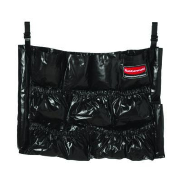 Brute Caddy Bag, 12 Compartments, Black, 6/Carton