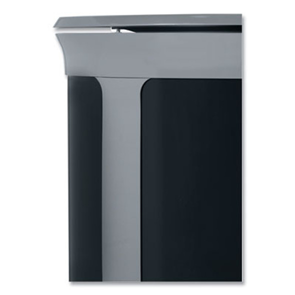 Enhance Series Waste Receptacle, 23 Gal, Metal, Pearl Gray/Umbra Gray