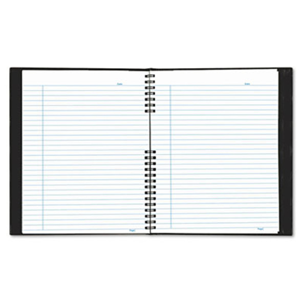 Ecologix Notepro Executive Notebook, 1-Subject, Medium/College Rule, Black Cover, (100) 11 x 8.5 Sheets