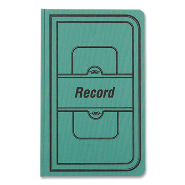 Tuff Series Record Book, Green Cover, 12 X 7.5 Sheets, 300 Sheets/Book