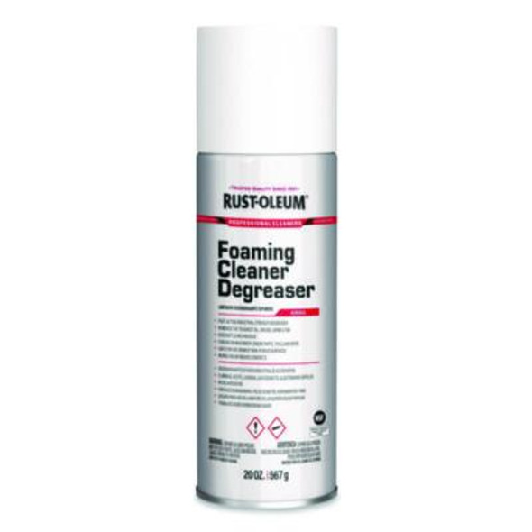 Professional Cleaner Degreaser Foaming Spray, 20 Oz Aerosol Can, 6/Carton