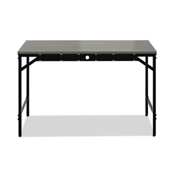 Simple Work Desk, 45.5" X 23.5" X 29.5", Gray