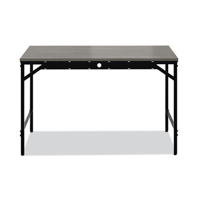 Simple Work Desk, 45.5" X 23.5" X 29.5", Gray