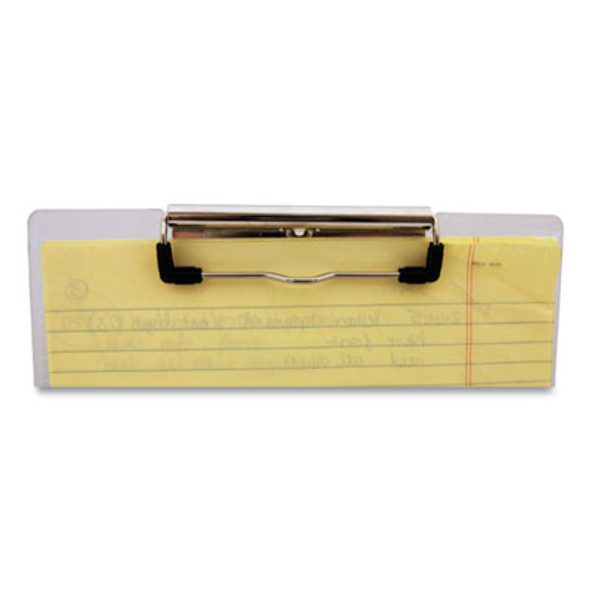 Acrylic Clipboard, 0.5" Clip Capacity, Holds 8.5 x 11 Sheets, Clear