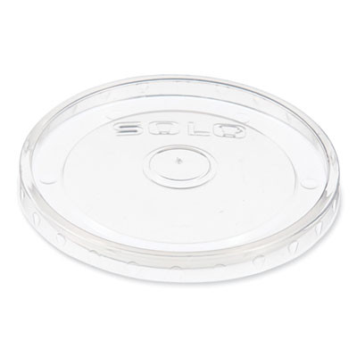 Polypropylene Vented Food Container Lids, For 6 Oz To 8 Oz Food Containers, Clear, Plastic, 1,000/Carton