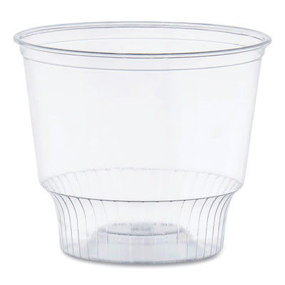 Sundae Cups, 12 Oz, Plastic, Clear, 50/Bag, 20 Bags/Carton