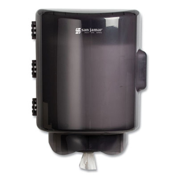 Adjustable Center Pull Towel Dispenser, 10.75 X 10.25 X 13.25, Black Pearl