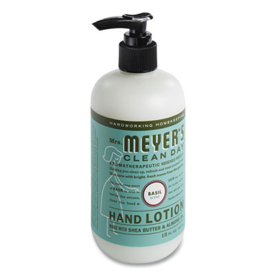 Clean Day Hand Lotion, 12 Oz Pump Bottle, Basil Scent