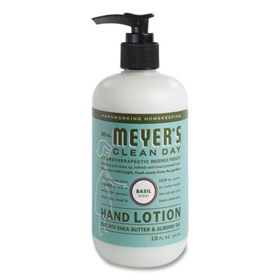 Clean Day Hand Lotion, 12 Oz Pump Bottle, Basil Scent