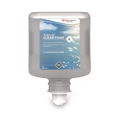Refresh Foaming Hand Soap Manual Cartridge Refill, Unscented, 1 L, 6/Carton