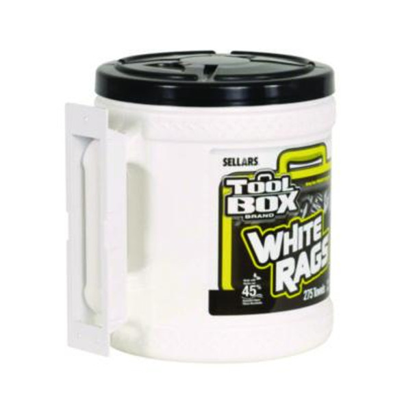 Z300 Wipers Big Grip Dispenser, 1-Ply, 10 x 12, White, 2/Carton