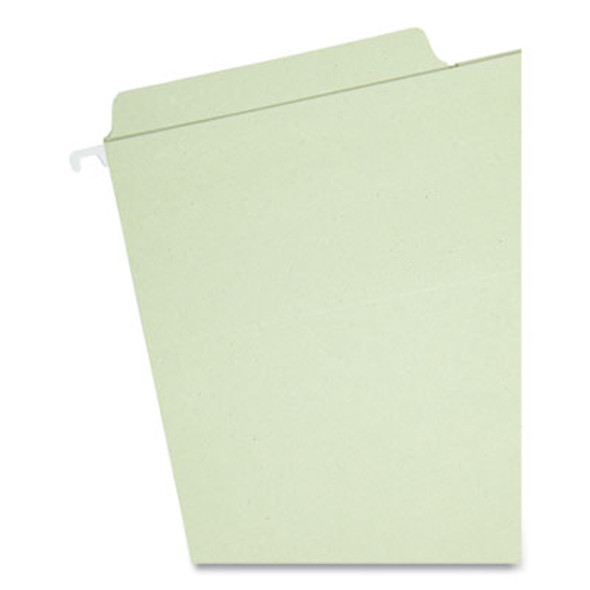 Fastab Hanging Folders, Legal Size, 1/3-Cut Tabs, Moss, 20/Box