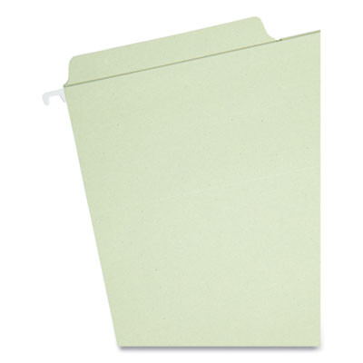 Fastab Hanging Folders, Legal Size, 1/3-Cut Tabs, Moss, 20/Box