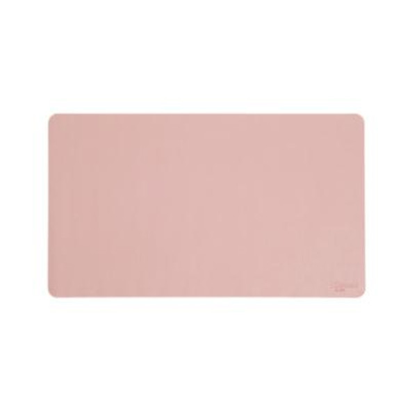 Vegan Leather Desk Pads, 23.6" x 13.7", Light Pink