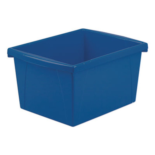 Storage Bins, 4 Gal, 10 x 12.63 x 7.75, Randomly Assorted Colors