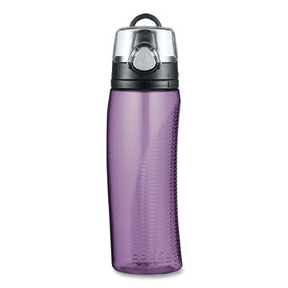 Intak By Thermos Hydration Bottle With Meter, 24 Oz, Plastic, Purple