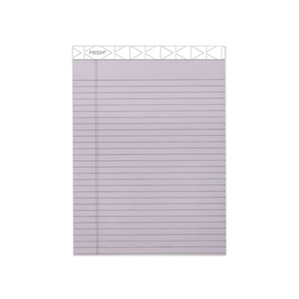 Prism + Colored Writing Pads, Wide/Legal Rule, 50 Pastel Orchid 8.5 X 11.75 Sheets, 12/Pack