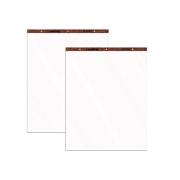 Easel Pads, Unruled, (50) White 27 x 34 Sheets, 2/Carton