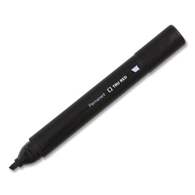 Permanent Marker, Pen-Style, Fine Bullet Tip, Assorted Colors, 5/Pack