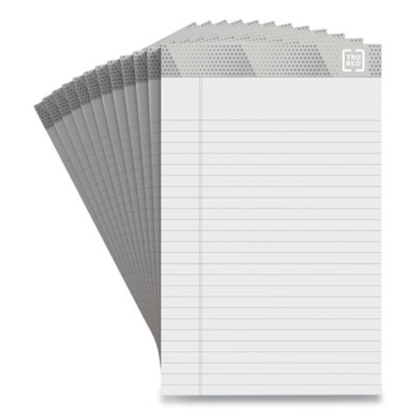 Notepads, Narrow Rule, (50) White 5 x 8 Sheets, 12/Pack