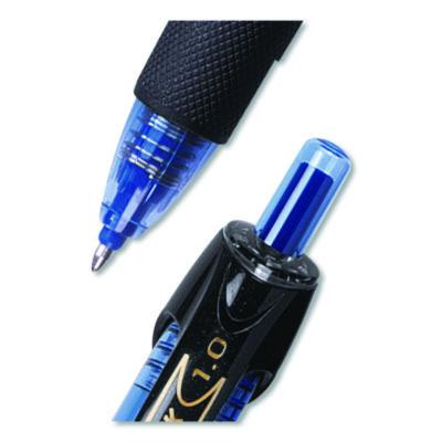 Power Tank Rt Ballpoint Pen, Retractable, Bold 1 Mm, Blue Ink, Translucent Blue/Black Barrel, Dozen
