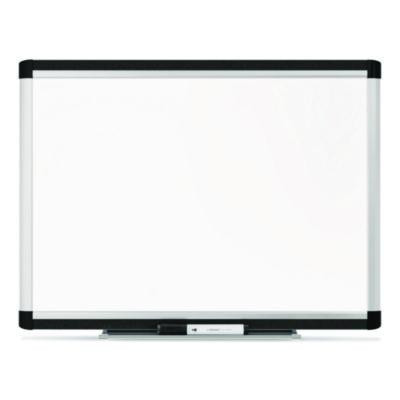 Pinit Magnetic Dry Erase Board, 24" x 18" (Actual Size: 23" x 17"), White Surface, Satin Aluminum Frame