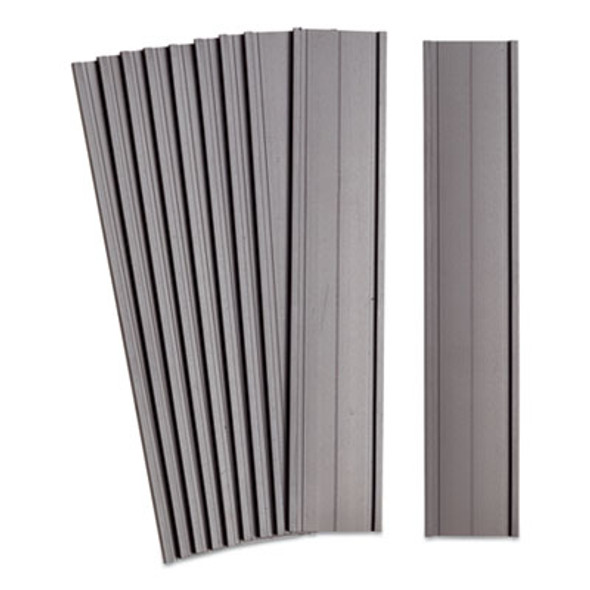Magnetic Card Holders, 6 X 1, Black, 10/Pack