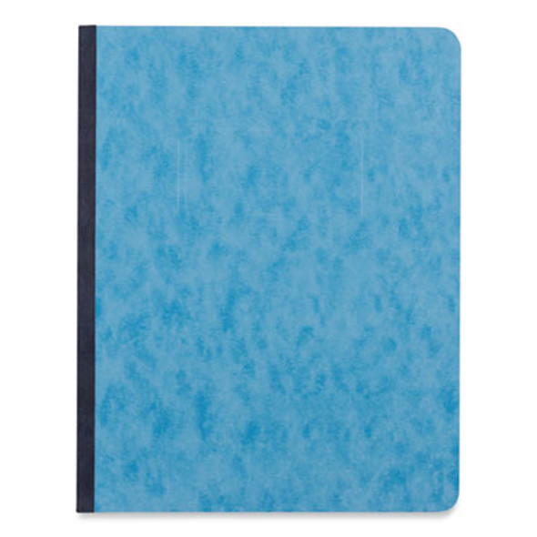 Pressboard Report Cover, Two-Piece Prong Fastener, 3" Capacity, 8.5 X 11, Light Blue/Light Blue