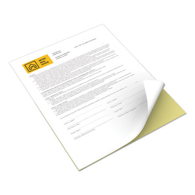 Revolution Digital Carbonless Paper, 2-Part, 8.5 x 11, Canary/White, 5,000/Carton