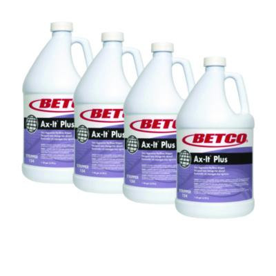 Ax-It Plus Floor Stripper, 1 Gal Bottle, 4/Carton